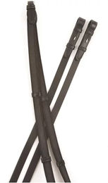 Produktbild von Weatherbeeta Collegiate IV Zügel für Pferde aus Leder in Braun oder Schwarz
