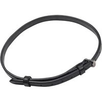 Produktbild von Weatherbeeta Collegiate Sattelgurt für Ponys aus Leder in Schwarz