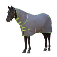 Produktbild von Weatherbeeta Combo Fleece-Abschwitzdecke für Pferde Blau Rot Weiß 150cm
