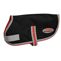 Produktbild von Weatherbeeta Comfitec 1200D Therapy-Tec Hundemantel Schwarz Silber Rot