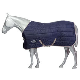 Weatherbeeta Comfitec 210d Kanal Quilt Pferdedecke Navy/Silver - 100 g – Bild 1 von 3