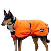 Produktbild von WeatherBeeta Comfitec 300D Deluxe Hundemantel Spritzwasserdicht Reflektierend Orange 65cm