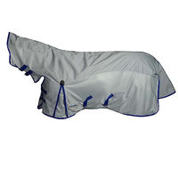Produktbild von Weatherbeeta ComFiTec 600D/Mesh II Combo Neck Pferdedecke Silber 150 cm