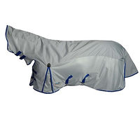 Produktbild von Weatherbeeta ComFiTec 600D/Mesh II Combo Neck Pferdedecke Silber 155 cm