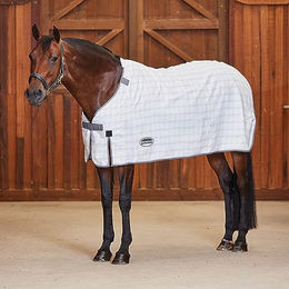 Weatherbeeta Comfitec Baumwolle Laken Liner Decken Weiß/Grau – Bild 1 von 5