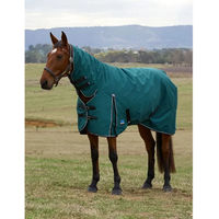 Produktbild von WeatherBeeta Comfitec Classic Combo 220g Outdoor-Pferdedecke aus Polyester in Grün oder Schwarz