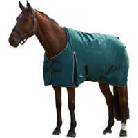 Produktbild von WeatherBeeta Comfitec Classic Combo-Kragen Pferdedecke 152cm Tannengrün Schwarz