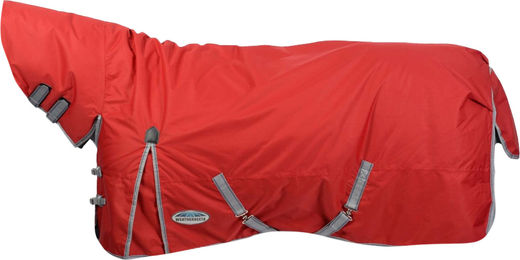 WeatherBeeta Comfitec Classic Combo-Kragen Pferdedecke WB1703 137cm Rot Silber Marineblau – Bild 1 von 1