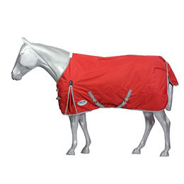 Weatherbeeta ComFiTec Classic Lite Standard Neck Turnout Rug Pferdedecke 4ft Rot Silber Navy – Bild 1 von 4