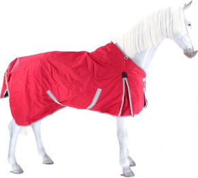 Weatherbeeta Comfitec Classic Standard Pferdedecke Medium aus Polyester in Rot Silber Navy - 100 g – Bild 1 von 8