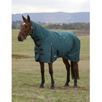 Produktbild von WeatherBeeta Comfitec Classic Turnout Combo Outdoor-Pferdedecke mit 50g Füllung in Grün oder Schwarz