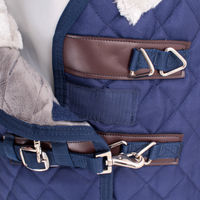 Produktbild von Weatherbeeta ComfiTec Deluxe Diamond Quilt Stalldecke für Pferde Größe M 250g Navy Blau