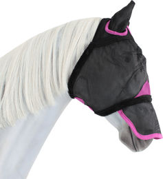 Weatherbeeta Comfitec Deluxe Durable Mesh-Fliegenmaske für Ponys mit Ohren- und Nasenschutz und Fleece-Futter - 1 Stk. – Bild 1 von 5