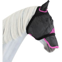 Produktbild von Weatherbeeta Comfitec Deluxe Durable Mesh-Fliegenmaske für Ponys mit Ohren- und Nasenschutz und Fleece-Futter - 1 Stk.
