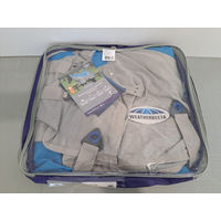 Produktbild von WeatherBeeta Comfitec Dual Shield Detach-A-Neck Pferdedecke Blau Grau 205 cm