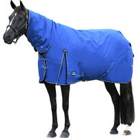 Produktbild von WeatherBeeta Comfitec Essential Combo-Kragen Pferdedecke Kobalt/Schwarz 183cm