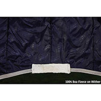 Produktbild von Weatherbeeta Comfitec Essential Combo Neck Lite Plus Pferdedecke 7ft3 Navy Silver Red