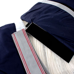 Weatherbeeta ComfiTec Essential Combo Turnout Rug Pferdedecke Medium Navy Silber Rot - 220 g – Bild 1 von 7