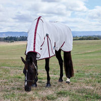 Produktbild von WeatherBeeta Comfitec Essential Fliegendecke Set aus Polyester für Pferde