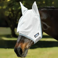 Produktbild von WeatherBeeta Comfitec Essential Fliegenmaske Shetty Weiß Grau