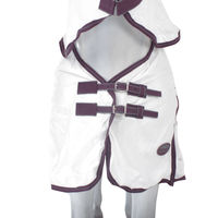 Produktbild von Weatherbeeta Comfitec Essential Mesh II Combo Hals Pferdedecke 155cm Weiß Grau - 1 Stk.