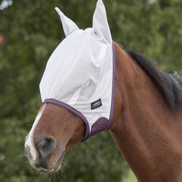 Weatherbeeta Comfitec Essential Netzmaske Fliegenspray Weiß Braun Grau - 1 Stk. – Bild 1 von 2