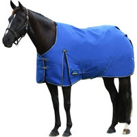 Produktbild von WeatherBeeta Comfitec Essential Pferdedecke Kobalt/Schwarz 198cm