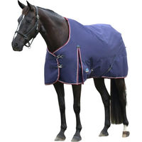 Produktbild von WeatherBeeta Comfitec Essential Pferdedecke Marine/Burgunderrot 213cm