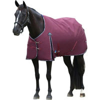 Produktbild von WeatherBeeta Comfitec Essential Pferdedecke WB2381 Burgunderrot/Marine 195,5cm