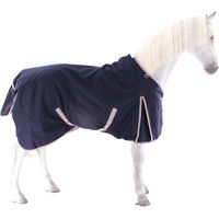 Produktbild von Weatherbeeta Comfitec Essential Standard Pferdedecke Medium Navy Silber Rot