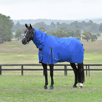 Produktbild von Weatherbeeta Comfitec Essential Turnout Combo Pferdedecke 220g Burgundy/Navy