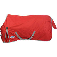 Produktbild von WeatherBeeta Comfitec Lite Classic Standard Turnout Pferdedecke WB198 Rot Silber Marineblau 90cm