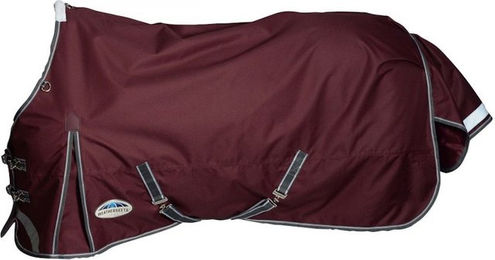 Weatherbeeta Comfitec Plus Dynamic II Standard Pferdedecke Medium in Rot Grau Weiß – Bild 1 von 8