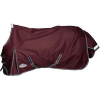 Produktbild von Weatherbeeta ComfiTec Plus Dynamic II Weidedecke 100g Medium M in Rot Grau Weiß