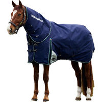 Produktbild von WeatherBeeta Comfitec Plus Dynamic Pferdedecke hoch geschnitten Marine/Tannengrün 175cm