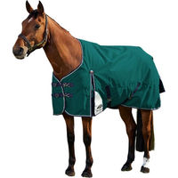 Produktbild von WeatherBeeta Comfitec Plus Dynamic Standard Logo Pferdedecke 183cm Tannengrün/Marine