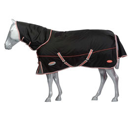 Weatherbeeta Comfitec Premier Therapy Tec Pferdedecke mit abnehmbarer Halskrause Schwarz Rot Silber Größe M – Bild 1 von 2