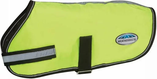 Weatherbeeta Comfitec Reflective Parka 300D Hundemantel Gelb 25 cm wasserabweisend – Bild 1 von 5