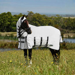 Produktbild von Weatherbeeta Comfitec Sweet Itch Shield Fliegendecke Kombination aus Polyester