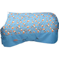 Produktbild von Weatherbeeta Comfitec Tyro Pferdedecke Standard Medium in Grün Orange Weiß Blau