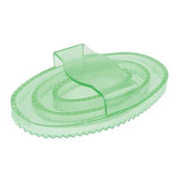 Produktbild von Weatherbeeta Curry Comb Pferdebürste aus Kunststoff Grün