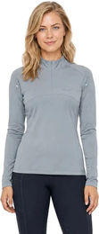 Weatherbeeta Damen Reiter-Hemd 1/4 Zip Langarm mit 37.5 Technologie – Bild 1 von 1