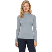 Produktbild von Weatherbeeta Damen Reiter-Hemd 1/4 Zip Langarm mit 37.5 Technologie