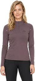 Weatherbeeta Damen Reiter-Hemd 1/4 Zip Langarm mit 37.5 Technologie – Bild 1 von 1