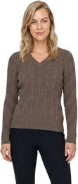 WeatherBeeta Damen V-Ausschnitt Pullover New – Bild 1 von 1