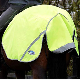 Produktbild von Weatherbeeta Decke aus Polyester in Gelb mit Reflektoren