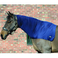 Produktbild von Weatherbeeta Dehnbare Halsdecke Neck Stretch Hood Navy Blau für Vollblut Pferde