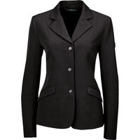 Produktbild von Weatherbeeta Dublin Casey Reitturnierjacke für Mädchen in Schwarz 22 inch wasserabweisend