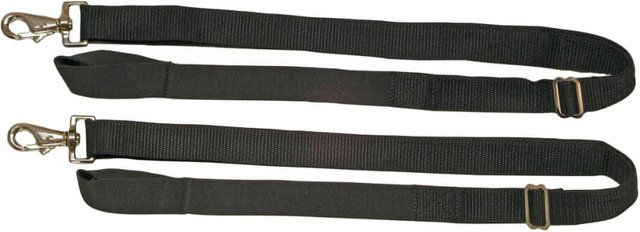 Weatherbeeta Ersatz Elastik-Beinschnüre mit 1 Schnapphaken aus Nylon in Schwarz – Bild 1 von 1