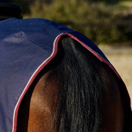 Produktbild von Weatherbeeta Essential Quarter Sheet Pferdedecke mit Fleece-Futter aus Polyester in Größe S